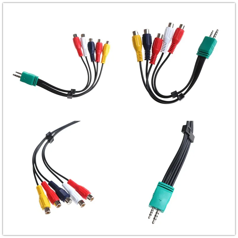 1 шт. для Samsung LED LCD TV BN3901154W BN39 01154W 20 см 5RCA Аудио Видео AV компоненты адаптера кабеля 3 5