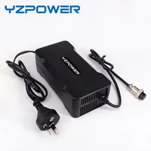 YZPOWER Rohs CE Smart 84 в 2A литиевая батарея зарядное устройство для электрического инструмента робот Электрический автомобиль Li-on батарея 72 в со встроенным вентилятором