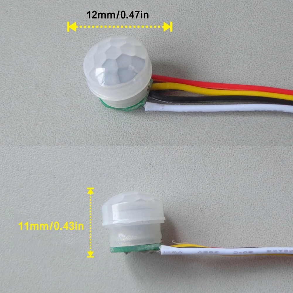 DC5-24V 1A детектор переключатель Авто PIR движения Инфракрасный светильник коробка шкаф датчик детектор переключатель для Светодиодный светильник бар шкаф светильник