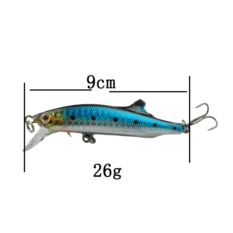 Provide The Best Immersioni Profonde Fishing Lure Bait 9,5 Centimetri 11g Wobblers Hard Crankbait Bass Hook