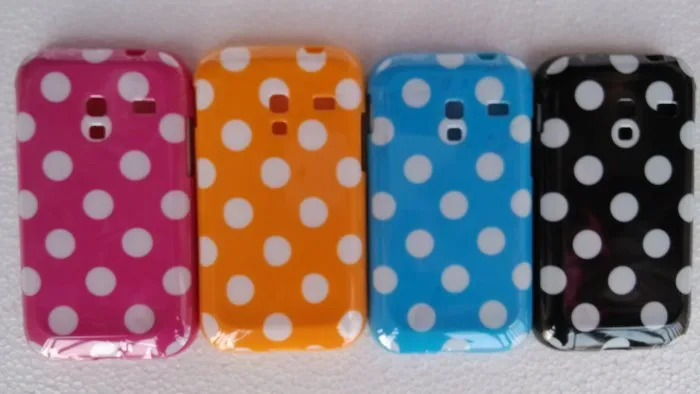 Samsung Galaxy Ace Plus S7500 Polka Dots (1)
