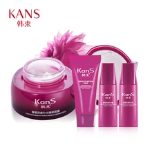 Kans Gingseng sleep mask for the face moisturizing hydrating nourishes Oil Control anti aging anti wrinkle face mask beauty 50g