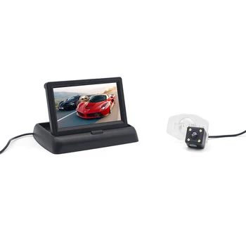 

4.3" TFT LCD Car Monitor + Car Rear View Camera for TOYOTA Corolla 2007 2008 2009 2010 2011 2012 2013 Reverse Camera with 4LEDs
