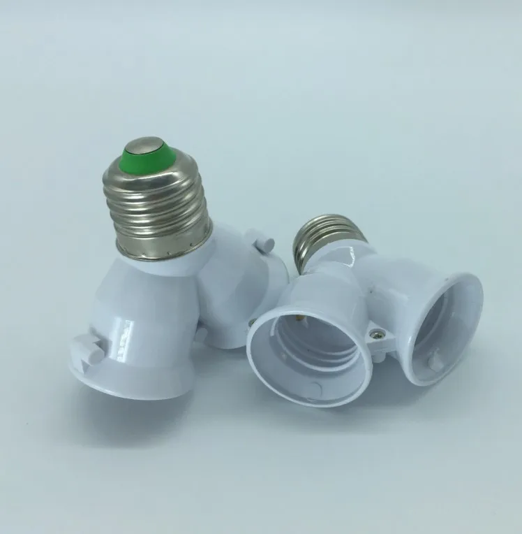 

E27 2/3 / 4/5 E27 lamp holder Adapter Converter 3/4 / 51 bulb adapter dispenser chandelier lampholder LED white screw lighting l