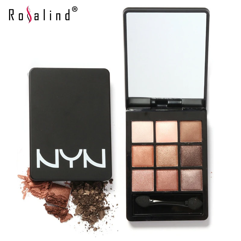 Rosalind Professional 9 Color Eyeshadow Makeup Eye Shadow Palette,Super