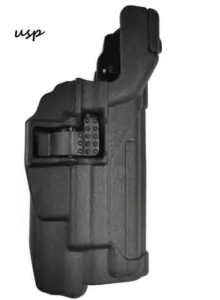 Тактический LV3 кобура для пистолета охотничий военный Glock 17 18 Beretta M9 1911 P226 USP светильник носильщик компактный поясной ремень кобура - Цвет: usp