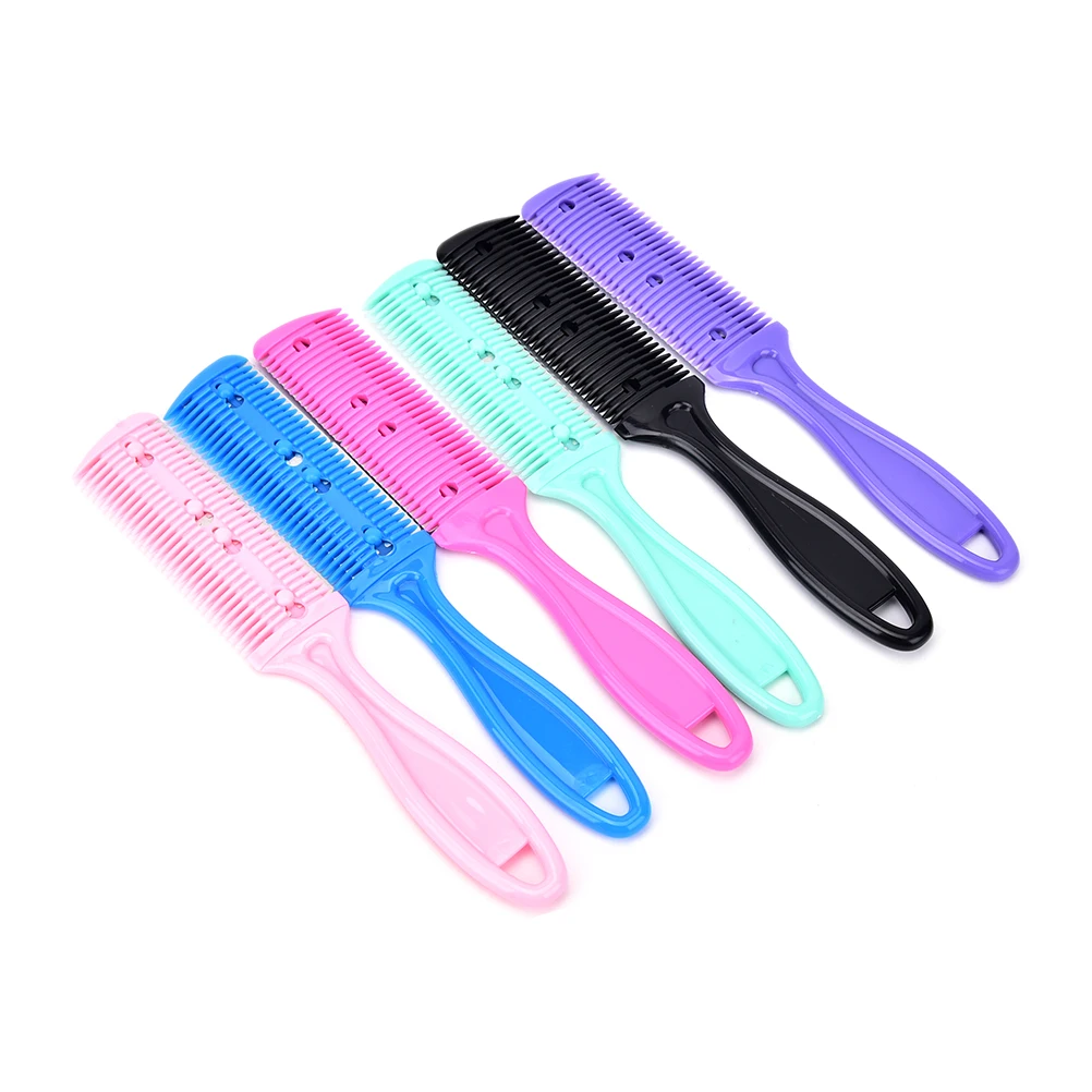 

1Pcs Double Sides Hair Razor Comb Cutter Cutting Thinning Shaper Haircut Grooming Men Women