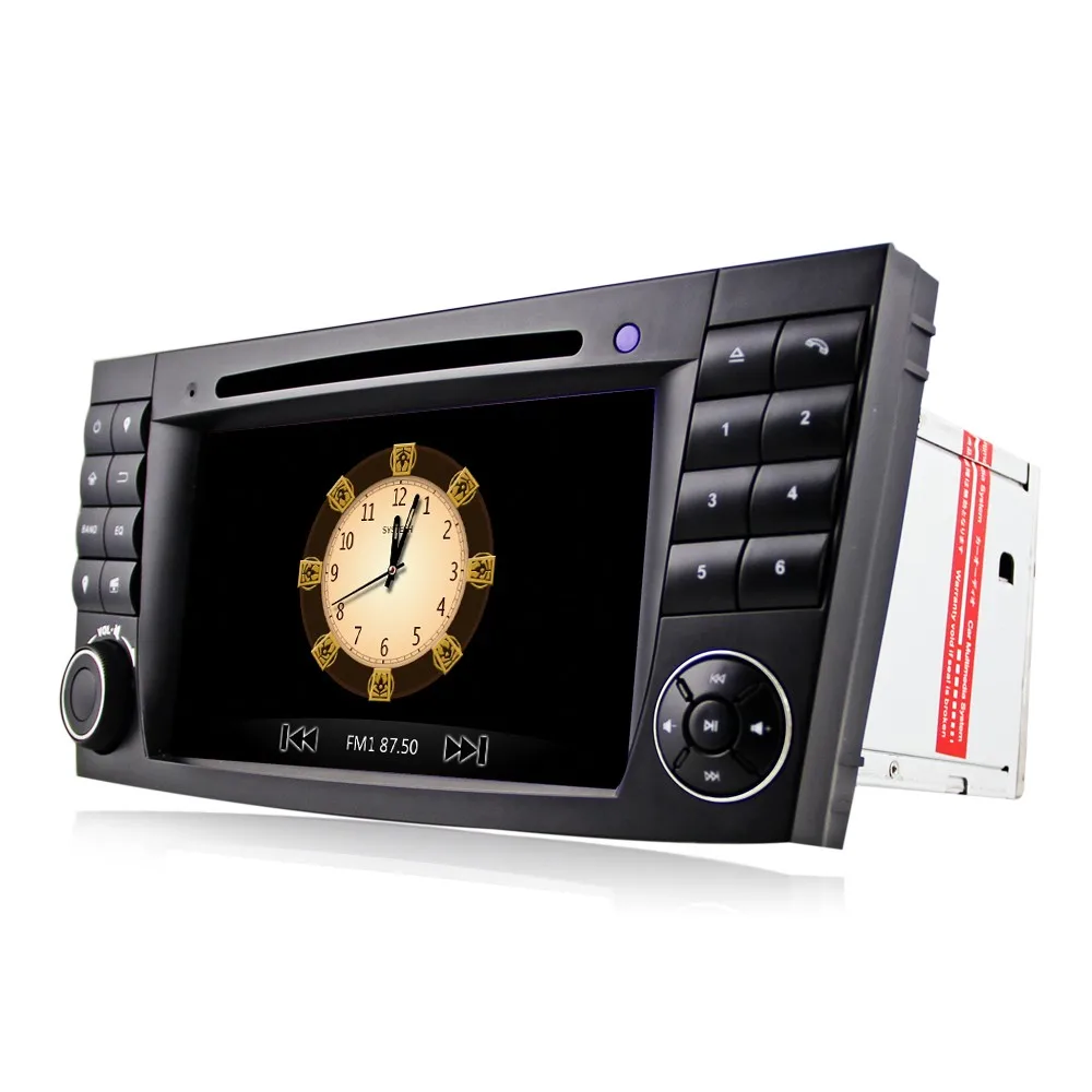 Discount Eunavi 2 Din Car DVD Radio Player GPS navigation for Mercedes/Benz W211 W219 W463 CLS350 CLS500 CLS55 E200 E220 E240 E270 E280 16
