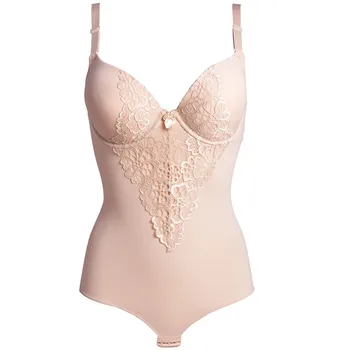 

Body shaping microfiber one-piece corset bra