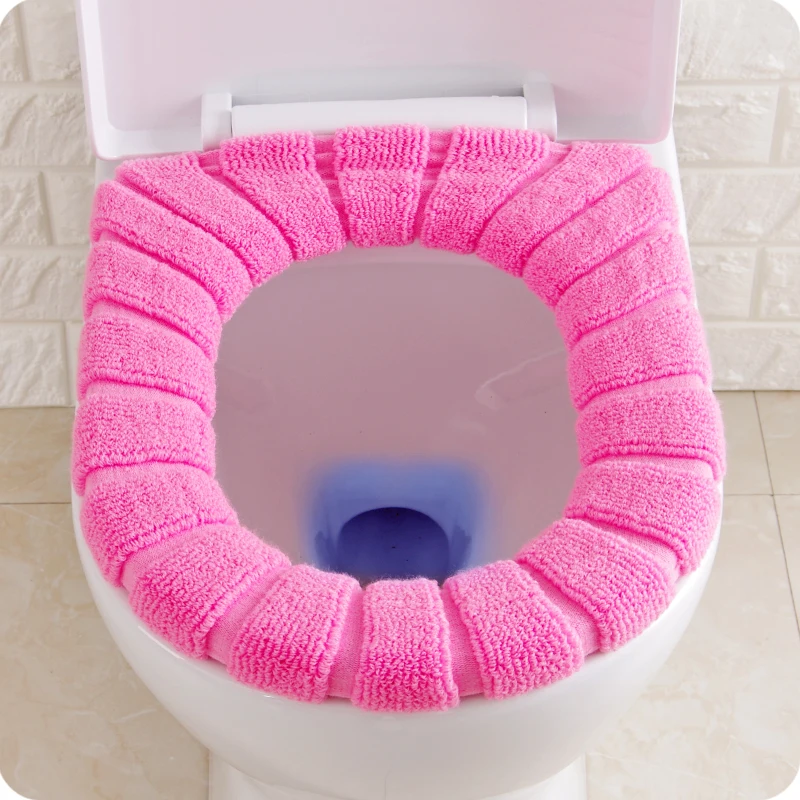 Winter Badezimmer WC-Sitzkissen Closes Waschbar Abnehmbare Z0O3