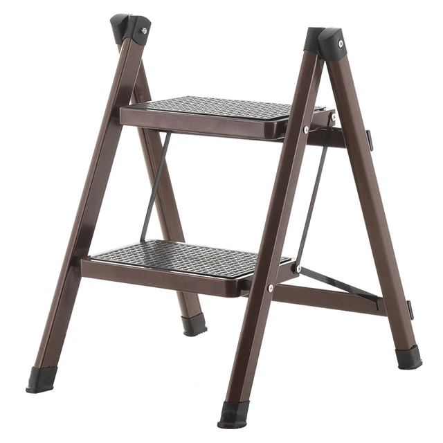 Household Floding Stool Two Step Ladder Kitchen Stools Household Floding Stool Two Step Ladder Kitchen Stools Ladders Multi Functional Anti Slip Little Folding