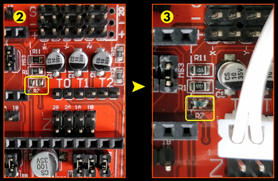 vulcão v6 calefator bloco até 450c pei peek pt100 impressão