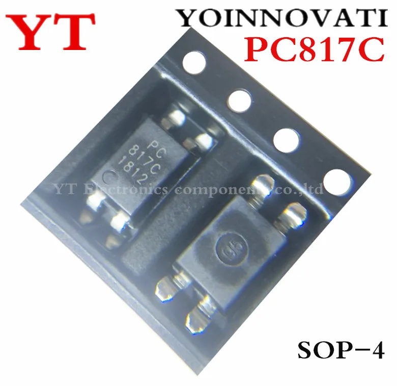 

Free shipping 500pcs/lo PC817 PC817C EL817C sop IC Best quality