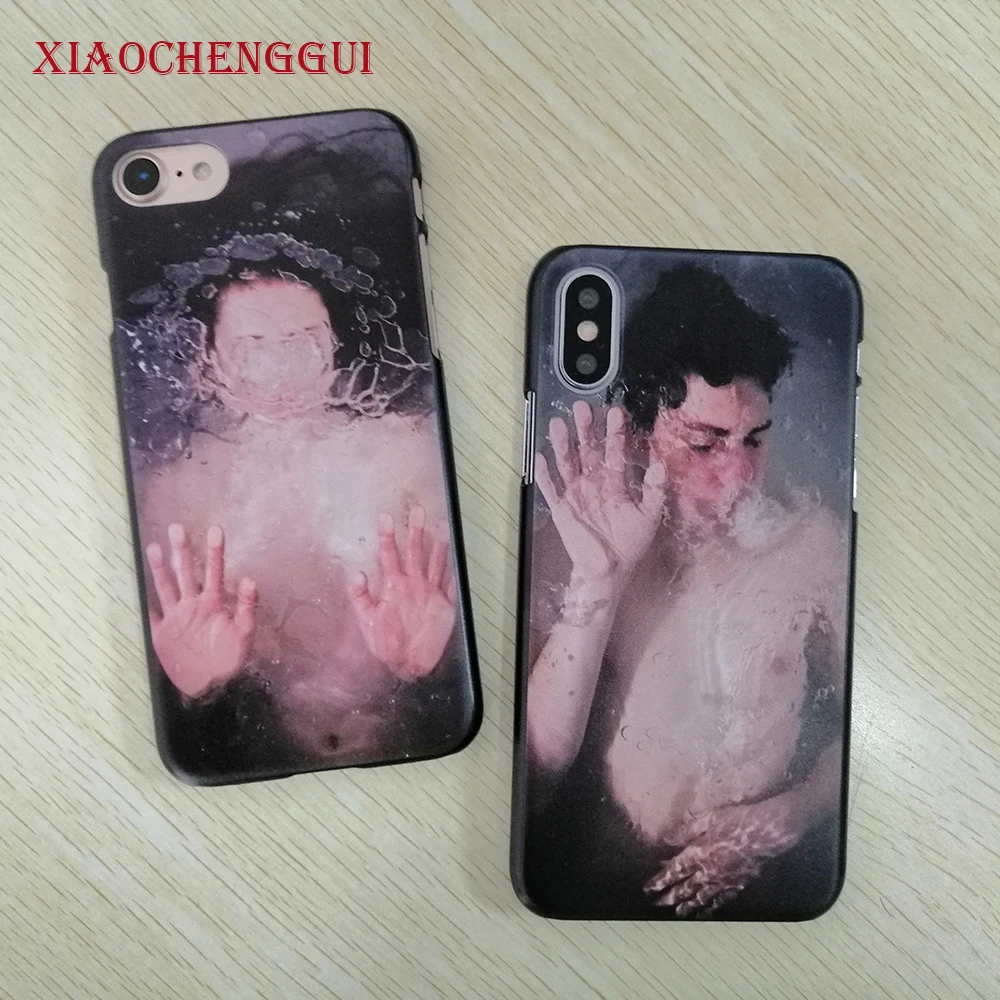 

Abstract Art Underwater Boy&Girl Couple Phone case For iPhone 7 8 6 6plus PC Hard back cover For iPhone X XS MAX XR Coque Fundas