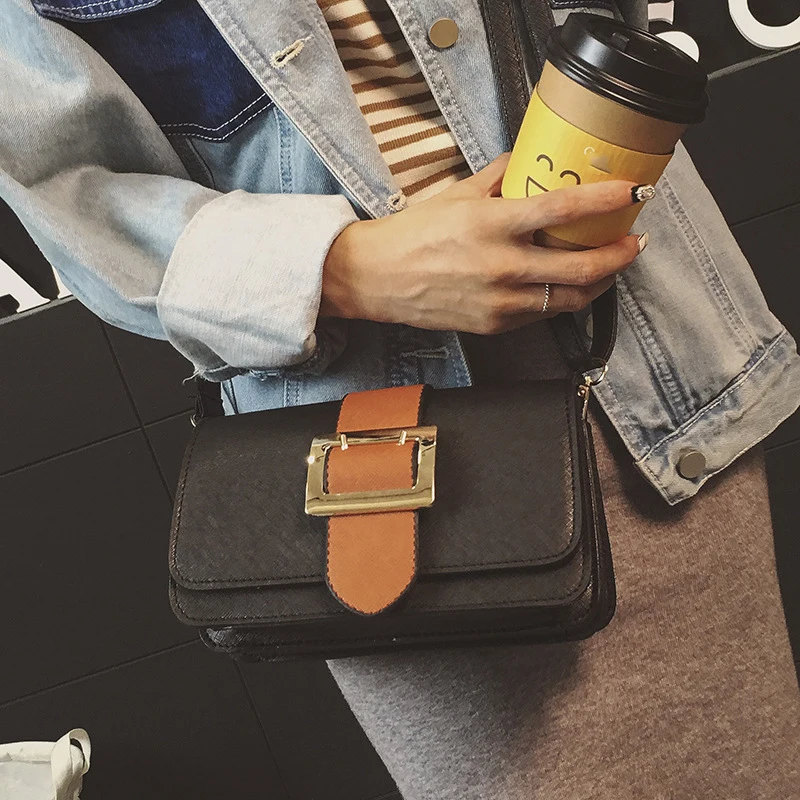 

Autumn New Toothpicks Small Square Package European And American Fashion Bags Trendy Handbag Wild Shoulder Messenger Bag