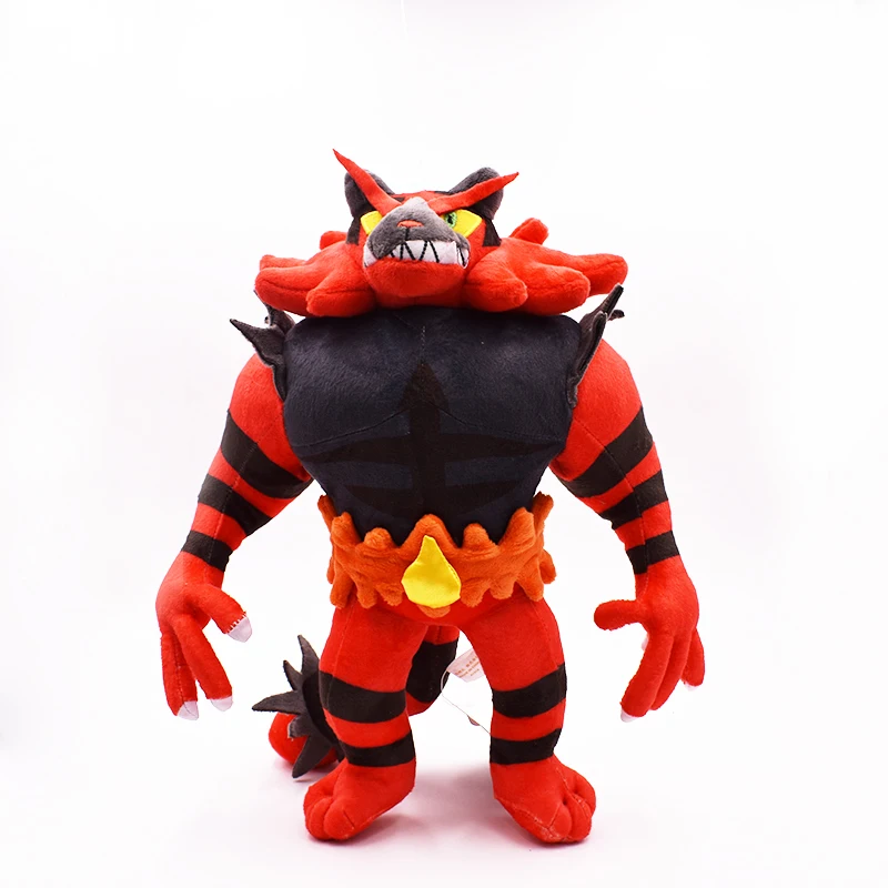 Incineroar плюшевые куклы 33 см Плюшевые игрушки мультфильм мягкие животные игрушки мягкие рождественские игрушки лучший подарок