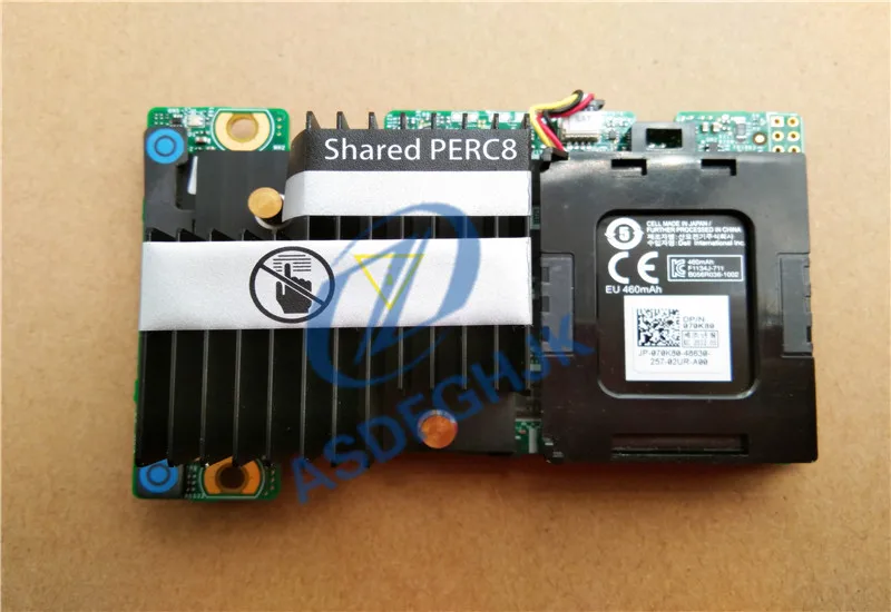 Для контроллера DELL PowerEdge RAID H710P MINI P3WV4 N3V6G 70K80 8 портов 1 ГБ кэш 6 ГБ/сек. RAID0.1.5.6