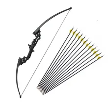 Профессиональный изогнутый лук 40 фунтов стрельба из лука охота стрельба лук американские охотничьи стрелы для начинающих