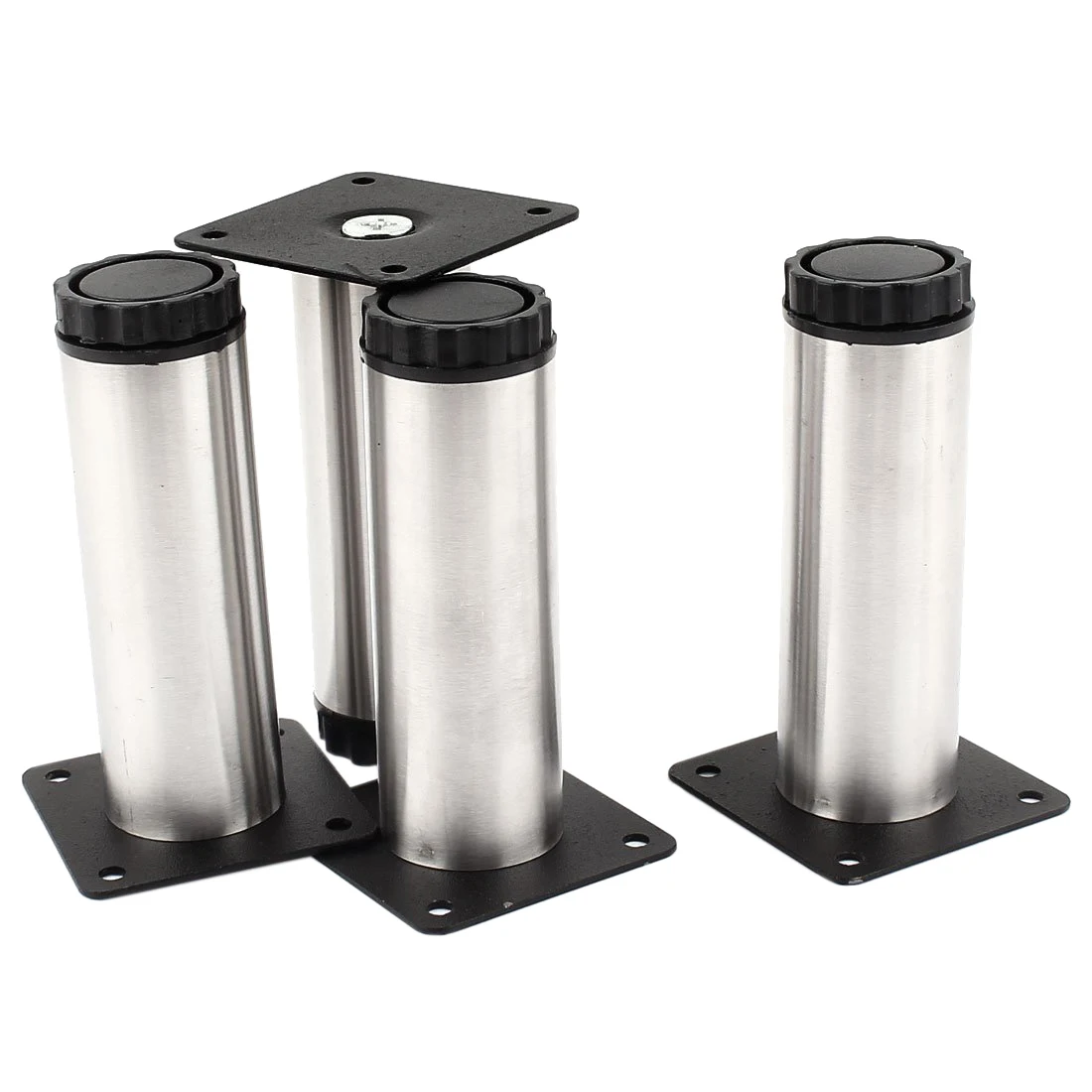 

Kitchen Cupboard Cylinder Adjustable Cabinet Legs Plinth 4pcs