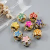 Campanas de colores para decoración de árbol de Navidad, accesorios hechos a mano de hierro, 20 Uds. ► Foto 3/6