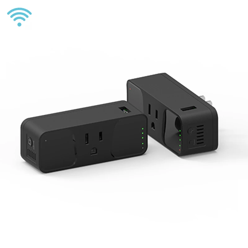 

Wireless Wall Plug,US Extender Outlet,Wifi Electric Repeater,led lighting indicator,usb charging port socket