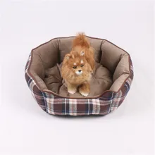 Fashion Warm Dogs Beds Pet Suppliers Two Sides Using Cotton Round Pet Mats Small Animal Sleeping Sofa House Kennel S M L New