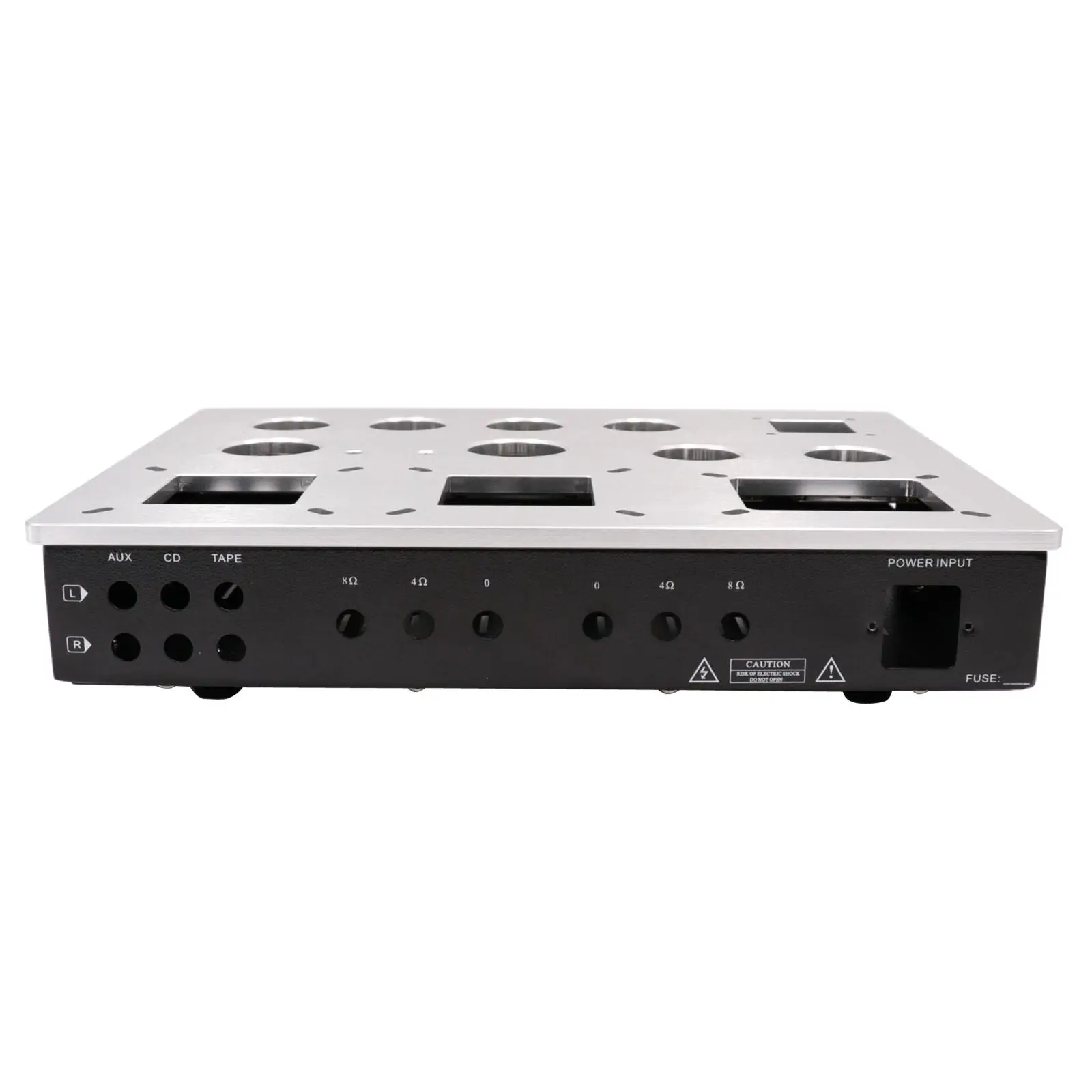 1PC AMPLIFIER CHASSIS 380x290x53mm ALUMINUM Vacuum Tube Audio Enclosure 300B 2A3