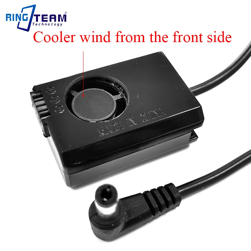 

DC5.5 - AC-PW20 DC Coupler NP-FW50 Dummy Battery with Cooler Fan for SONY Sony RX10 2 3 ILCE 7 7R 7S A7S A7SR A3500 A5000 A6000