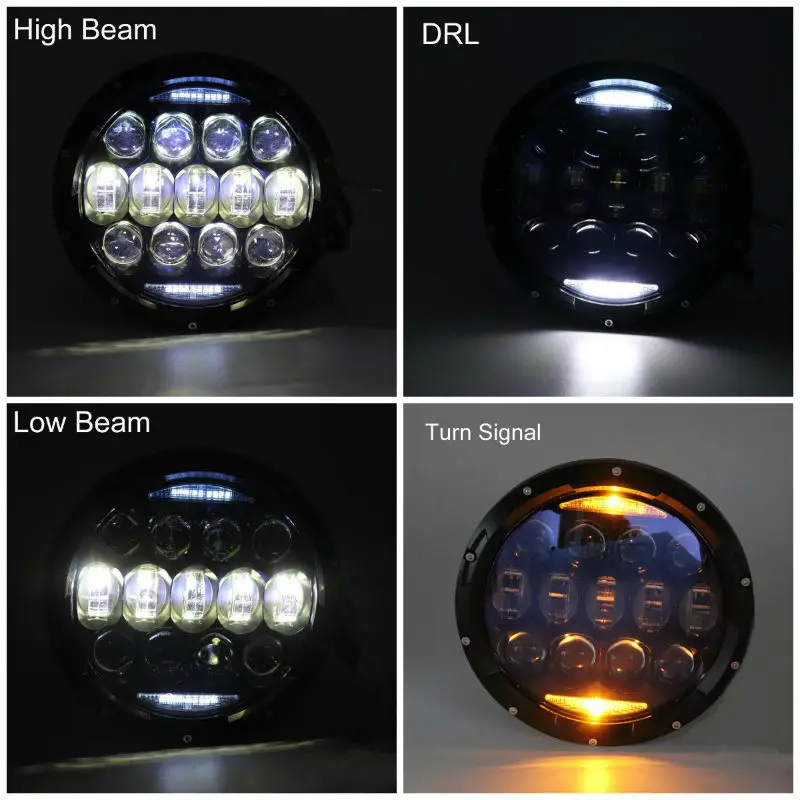 130W 7inch LED Headlight25800