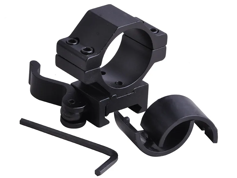 

Hunting Low Profile QD 30mm&25.4mm/1" Scope Ring Mount Adapter for 20mm Picatinny Rail