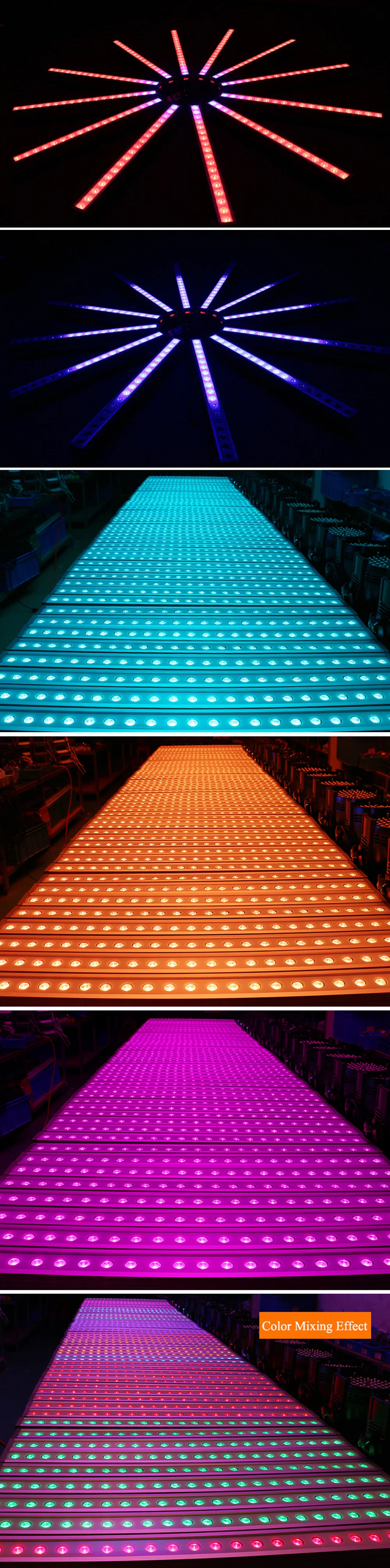24pcs led wash bar