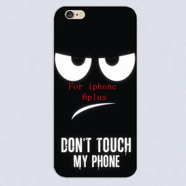 Don't touch my phone dark eyes wallpaper Design phone cover cases for  iphone 4 5 5c 5s 6 6s 6plus Hard Shell|phone attachment for cell phone|phone  mp4case for htc desire hd -