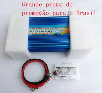 

free shipping Inversor 2.5KW 2500W DC24V to AC220V Pure Sine Wave Inverter Surge power 5000W