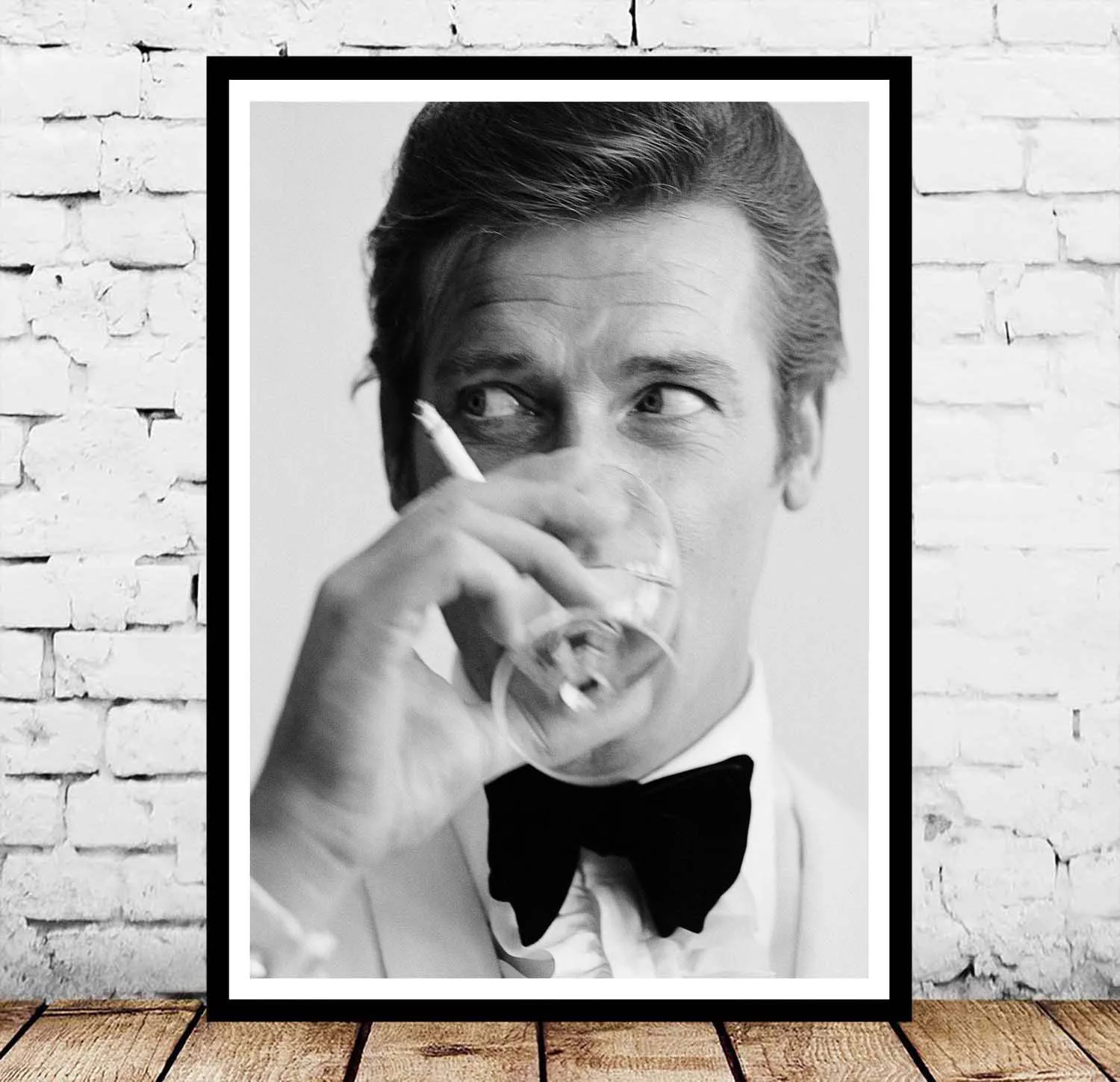 

Roger Moore Music Hip Hop Poster Wall Art
