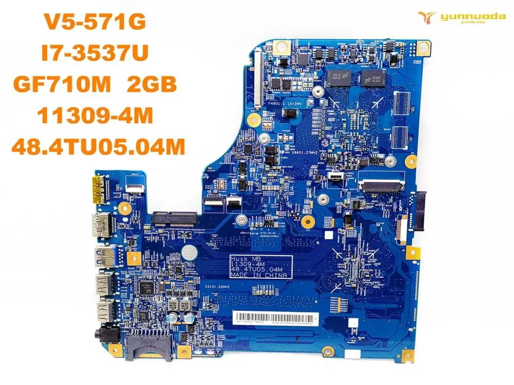 الأصلي لشركة أيسر V5-571G اللوحة المحمول V5-571G I7-3537U GF710M 2 GB 11309-4 M 48.4TU05.04M اختبار جيد شحن مجاني