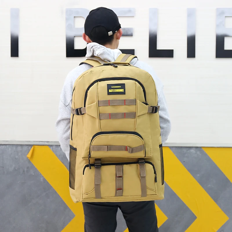 

Backpack Outdoor 65L Men Women Large Waterproof Bagpack Male Female Sport Travel Backpacks For Hiking Camping Mountaineering Bag