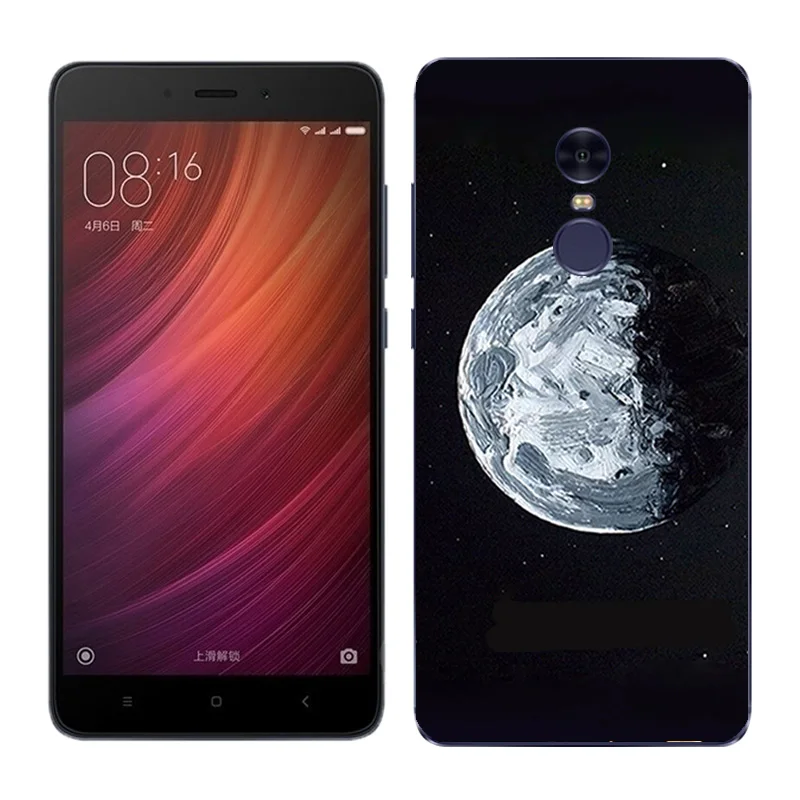 Чехол для Xiaomi Redmi Note 4 Note4 силиконовый чехол с рисунком морского песка задняя