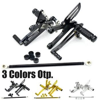 

Adjustable Rearsets Footpegs Rear Sets Foot Pegs Rests For Honda NSR250R MC21 PGM3 1990-1993 For NSR250R MC28 PGM4 1994-1999