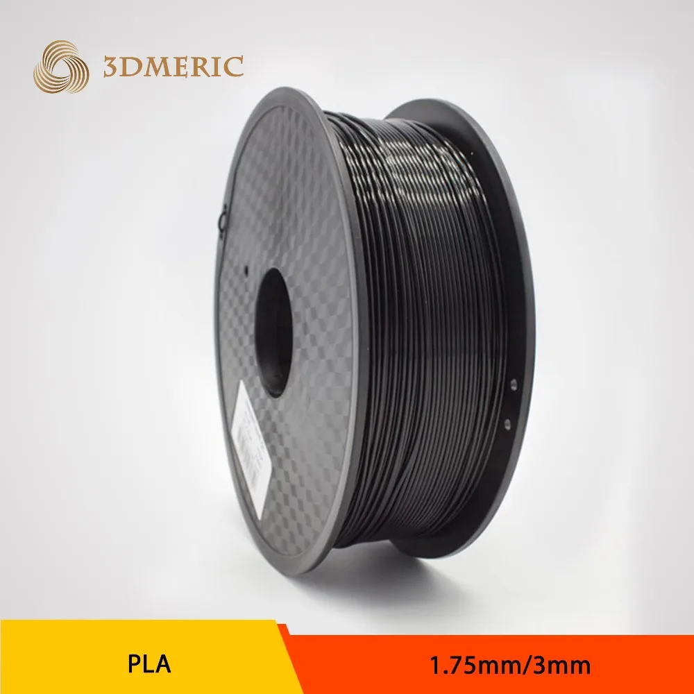 

PLA 1.75mm Black 3D Printing Filament for 3D Printer