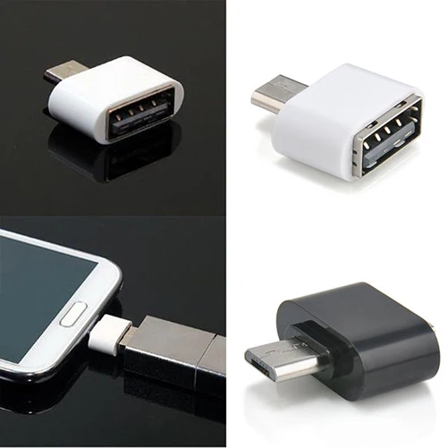 Микро USB мужчина к USB 2,0 Женский адаптер OTG конвертер на планшет телефон Android