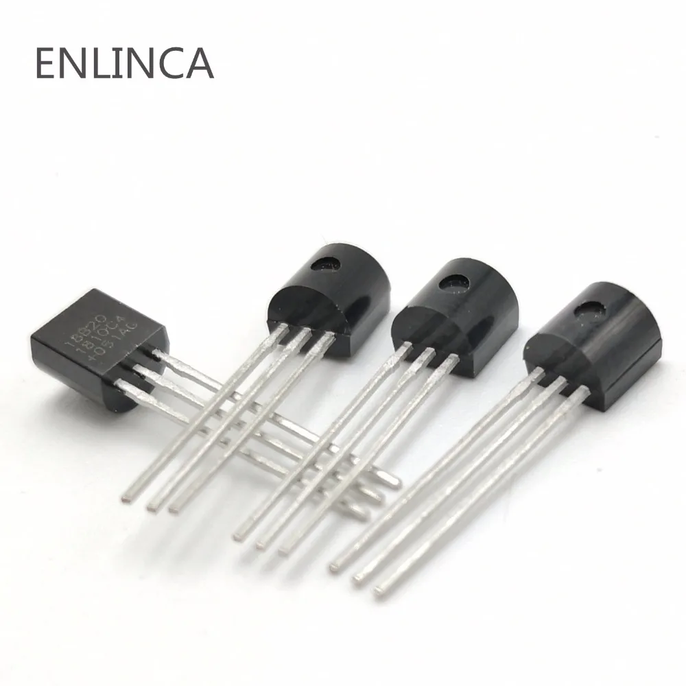 

1-100pcs/lot new and original DS18B20 18B20 TO-92-3 Digital Thermometer Sensor
