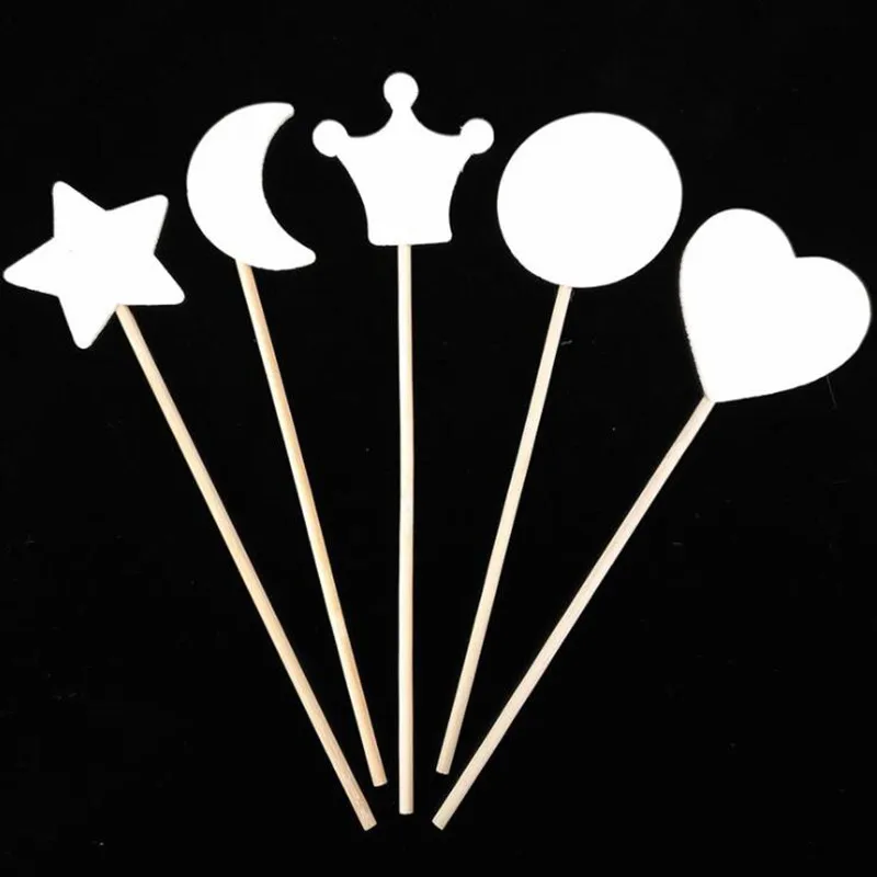 DIY Handmade Fairy Wands Sticks Kids Girls Princess Graffiti Painting Magic Stick Party home decor birthday | Дом и сад