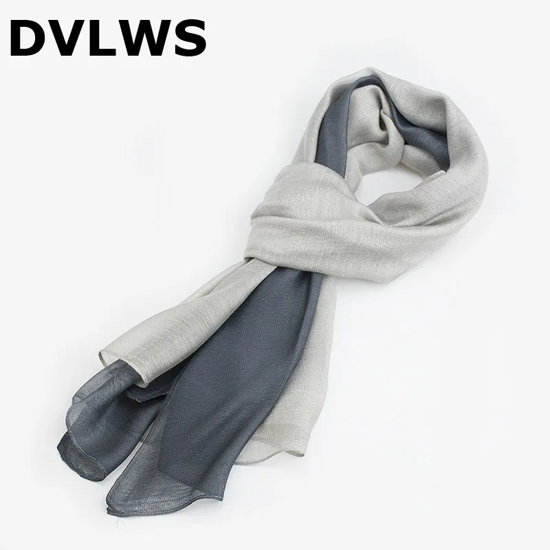 

2019 Summer scarf Silk Modal Gradient Sunscreen Shawl Scarf