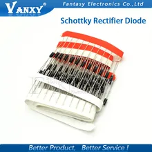 100PCS SCHOTTKY RECTIFIER DIODE 1N5817 1N5819 1N5399 1N4937 1N4004 1N4001 1N4007 UF4007 HER107 FR207 FR157 FR107 RL207 DO- 41(China)