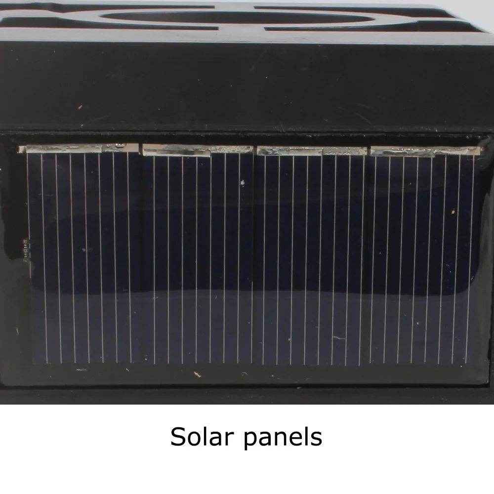 2x Лидер продаж водонепроницаемые Солнечный настенные светильники ABS Солнечный свет Путь Света открытый сад настенные светильники Двор Путь забор лампы
