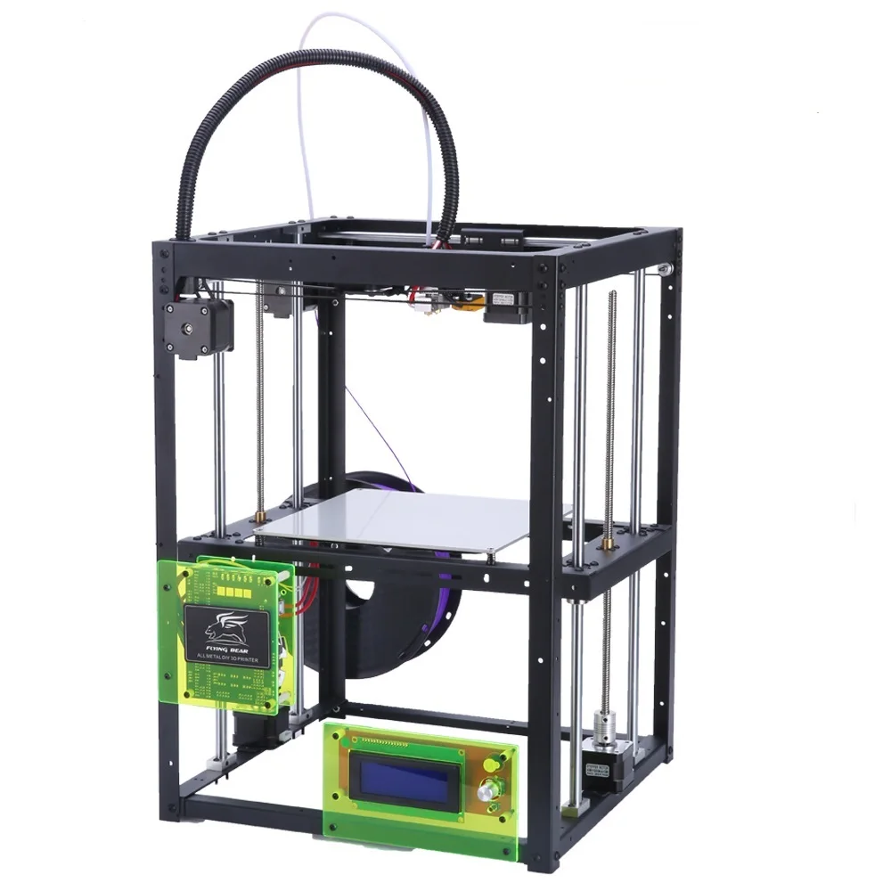 D-Bot CoreXY 3D Printer Parts Kit Printed Parts Only Clear Red Blue PETG D Bot