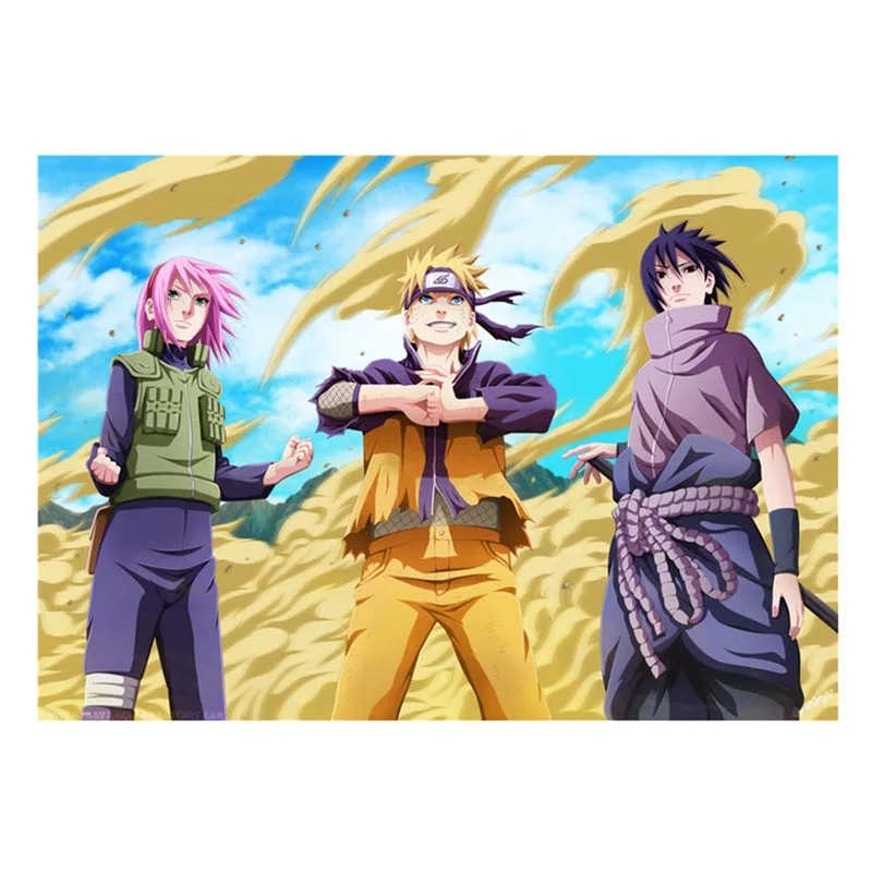 

5D Diamond DIY Painting Home Decor Cross Stitch Naruto Anime Picture Mosaic Wall Sticker Embroidery Pattern Full Square Drill