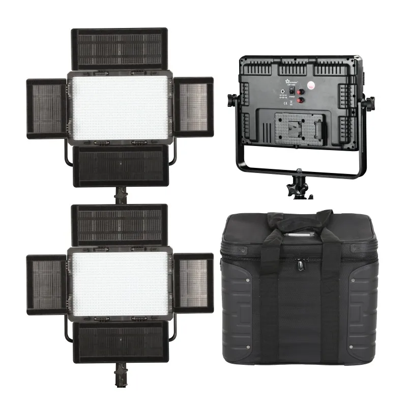 Falconeyes 45 Вт Dimmable camera фото светодиодный видео свет CRI95 Дайвинг видео свет LEP-748C* 3 с NP-F960F батареей* 6+ AD-PS1* 3