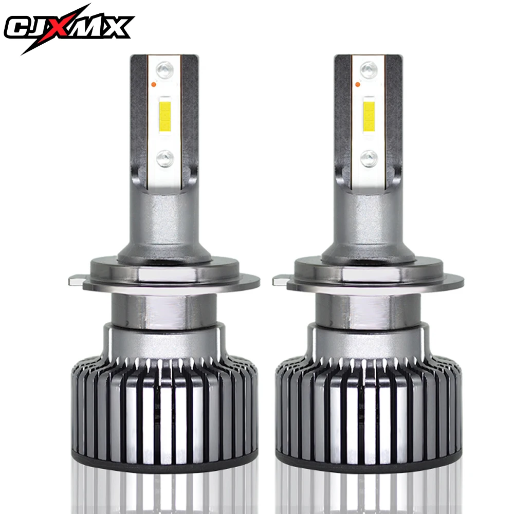 

CJXMX Headlight Bulb H7 LED H4 H1 H11 9005/HB3 9006/HB4 9012 CSP LED Car Light 70W/set 10000LM Super Bright Auto Bulb 6000K 12V