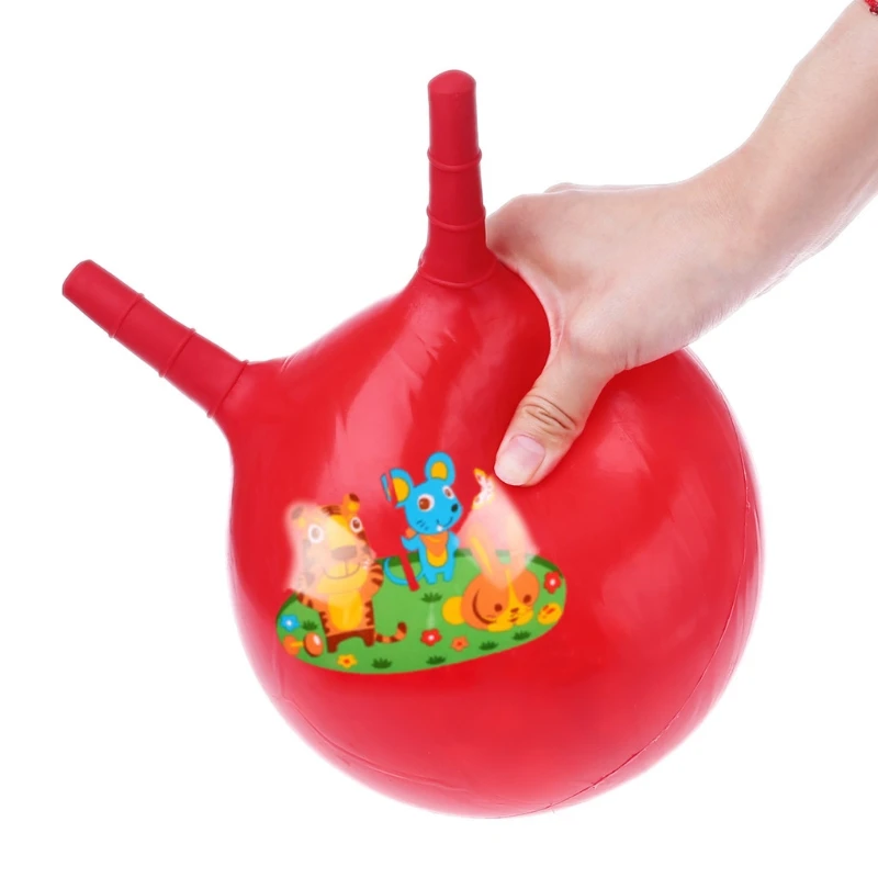 

New 11in Inflatable Jump Ball Hopper Bounce Retro Ball Kids Baby Toy Balls